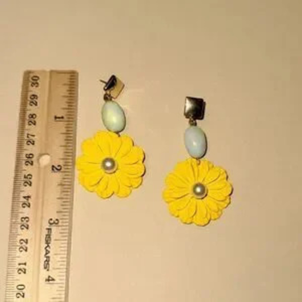 flower?drop earrings N900